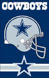 Dallas Cowboys 2-sided Appliqued Banner