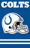 Indianapolis Colts 2-sided Appliqued Banner