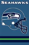 Seattle Seahawks 2-sided Appliqued Banner