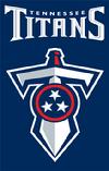 Tennessee Titans 44 x 28 Banner