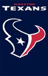 Houston Texans 2-sided Appliqued Banner
