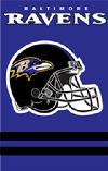 Baltimore Ravens Appliqued 44 x 28 Banner