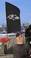 Baltimore Ravens Tailgate Flag