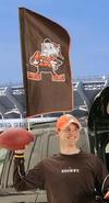 Cleveland Browns Tailgate Flag