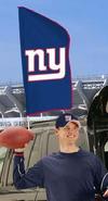 New York Giants Tailgate Flag