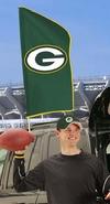 Green Bay Packers Tailgate Flag