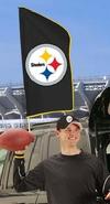 Pittsburgh Steelers Tailgate Flag