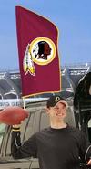 Washington Redskins Tailgate Flags