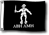 Black Bart 12 x 18 Flag