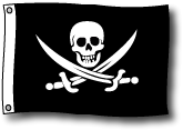Jack Rackham 12 x 18 Pirate Flag
