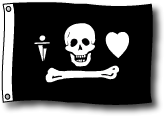 Stede Bonnet 12 x 18 Pirate Flag