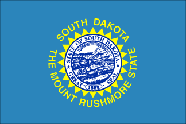 SOUTH DAKOTA STATE FLAG