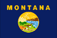MONTANA STATE FLAG