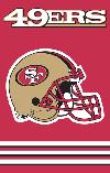 San Francisco 49ers 2-sided Appliqued Banner