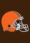 CLEVELAND BROWNS APPLIQUED GARDEN FLAG