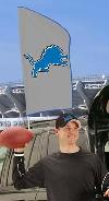 Detroit Lions Tailgate Flag