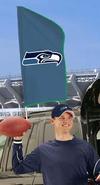 Seattle Seahawks Tailgate Flag