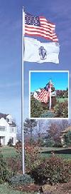 TELESCOPING FLAGPOLE