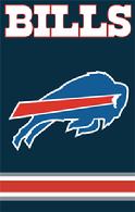 Buffalo Bills 44 x 28 Appliqued Banner