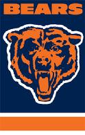 Chicago Bears Appliqued Banner