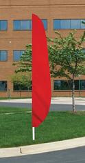 Nylon Canada Red Feather Flag