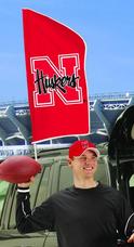 Nebraska Tailgate Flag
