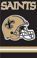 New Orleans Saints Appliqued 2-sided Banner