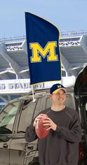 Michigan State Tailgate Flag
