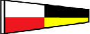 Numeral 9 1 1/3' x 9 Pennant