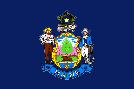 MAINE STATE FLAG