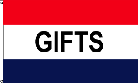 Gifts Red White Blue Flag