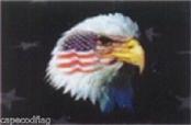 Patriotic Ealge 3' x 5' Nylon Flag