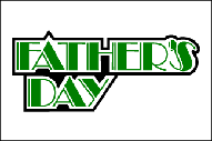 FATHER'S DAY 3 X 5 FLAG