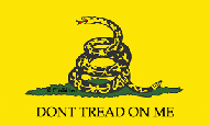 GADSDEN 3 X 5 FLAG