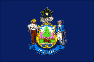 MAINE STATE FLAG