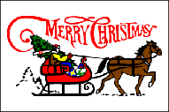 SLEIGH 3 X 5 FLAG